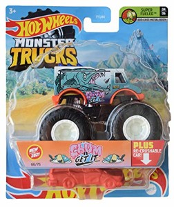 ホットウィール Hot Wheels モンスタートラック CHUM'N GET IT66/75 SUPER FUELED04/06 ダイキャストメタルボ