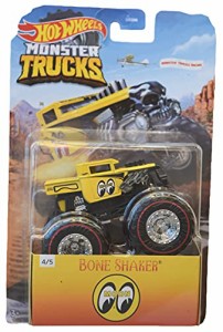 ホットウィール Hot Wheels モンスタートラック ボーンシェイカー4/5 moon イエロー ビークル ミニカ