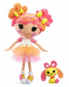 ララループシー 人形 ドール Lalaloopsy Sweetie Candy Ribbon & Pet Puppy, 13" Taffy Candy-Inspired D