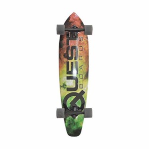 ロングスケートボード スケボー 海外モデル Quest Skateboards Spaced 36" Longboard