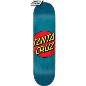 デッキ スケボー スケートボード SANTA CRUZ Skateboard Deck Classic Dot Blue 8.5" x 32.2"