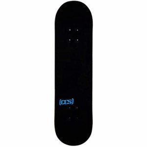 デッキ スケボー スケートボード [CCS] Logo Skateboard Deck Black 7.50"