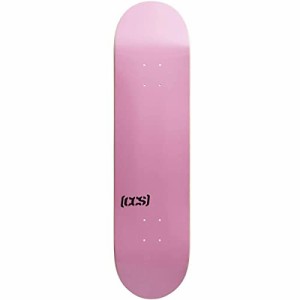 デッキ スケボー スケートボード [CCS] Logo Skateboard Deck Pink 8.00"