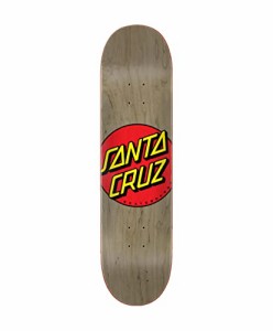 デッキ スケボー スケートボード SANTA CRUZ 8.375" x 31.83" Skateboard Deck - Classic Dot, Brown