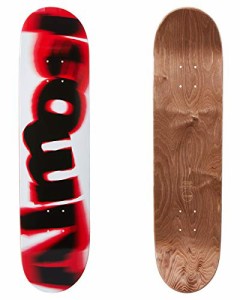 デッキ スケボー スケートボード Almost Spin Blur Logo Skateboard Deck Sz 7.75in Red