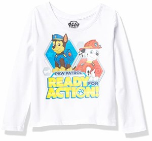 パウパトロール 子供服 長袖Tシャツ 2T 日本サイズ95相当 マーシャル チェイス 複数キャラクター 