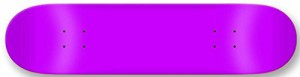 デッキ スケボー スケートボード Moose D067 Blank Skateboard Deck, Neon Purple, 7.75"