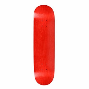 デッキ スケボー スケートボード Moose D067 Blank Skateboard Deck, Stained Red, 7.75"