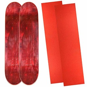 デッキ スケボー スケートボード Cal 7 Blank Maple Skateboard Deck with Color Grip Tape | 7.75, 8.