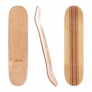 デッキ スケボー スケートボード Rekon Skateboard Deck with Bamboo - 7.75 Inch