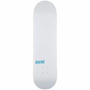 デッキ スケボー スケートボード [CCS] Logo Skateboard Deck White 7.75"