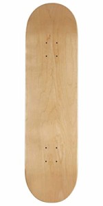デッキ スケボー スケートボード [CCS] Logo Skateboard Deck Natural Wood 7.75"