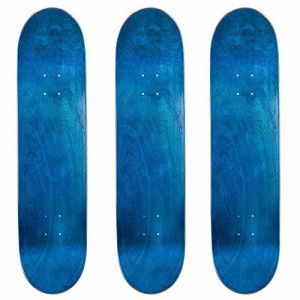 デッキ スケボー スケートボード Cal 7 Blank Maple Skateboard Decks (Blue, 7.75 inch)