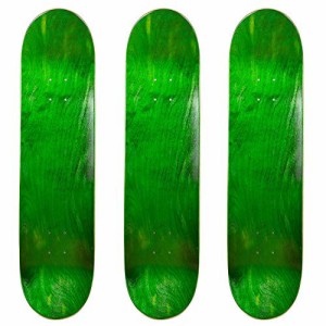 デッキ スケボー スケートボード Cal 7 Blank Maple Skateboard Decks (Green, 7.75 inch)