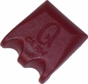 海外輸入品 ビリヤード Q Claw 2 Pool Cue Holders Color: Wine