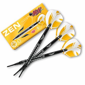 海外輸入品 ダーツ Shot Darts Soft Tip, Zen Tanto (18g / 20g), 90% Tungsten Barrels, Pro Throwing Darts