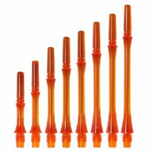 海外輸入品 ダーツ シャフト NineDartOut.us Fit Shaft Gear - Orange Slim Locked (#1 - Extra Short (1