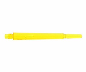 海外輸入品 ダーツ シャフト NineDartOut.us Yellow Fit Shaft Gear - Normal Spinning (#1 Extra Short 