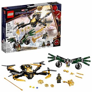 レゴ LEGO Marvel Spider-Man’s Drone Duel 76195 Building Kit (198 Pieces)
