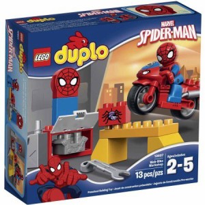 レゴ デュプロ LEGO DUPLO Marvel Spider-Man Web-Bike Workshop Building Set 10607 WLM