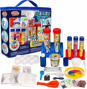 知育玩具 パズル ブロック Be Amazing! Toys Big Bag of Science Works - Kids Science Experiment Kit wi
