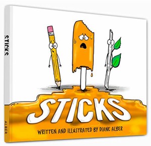 海外製絵本 知育 英語 Sticks