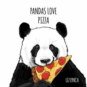 海外製絵本 知育 英語 Pandas Love Pizza