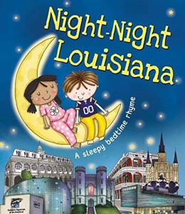 海外製絵本 知育 英語 Night-Night Louisiana: A Sweet Goodnight Board Book for Kids and Toddlers