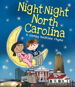 海外製絵本 知育 英語 Night-Night North Carolina: A Sweet Goodnight Board Book for Kids and Toddlers