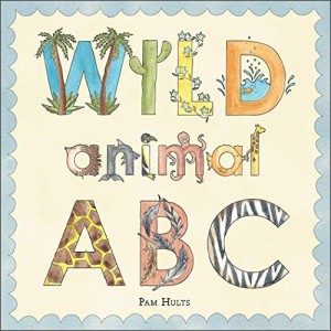 海外製絵本 知育 英語 Wild Animal ABC