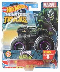 ホットウィール Hot Wheels モンスタートラック ヴェノマイズド・ハルク75/75 マーベル MARVEL ダイキ