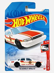 ホットウィール マテル ミニカー Hot Wheels 2021 - '96 Chevrolet Impala SS - HW Rescue 6/10