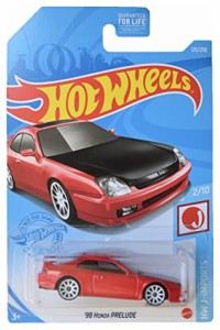 ホットウィール Hot Wheels ’98ホンダ プレリュード HWJ-IMPORTS 2/10 125/250 レッド HONDA ビークル ミニカ