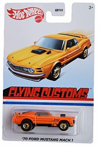 ホットウィール Hot Wheels フライングカスタム '70 フォード マスタング マッハ1 オレンジ Mustang  ビ