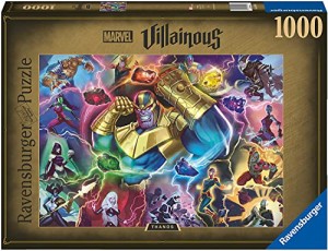ジグソーパズル 海外製 アメリカ Ravensburger Marvel Villainous: Thanos 1000 Piece Jigsaw Puzzle f