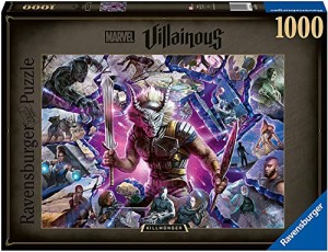 ジグソーパズル 海外製 アメリカ Ravensburger Marvel Villainous: Killmonger 1000 Piece Jigsaw Puzz