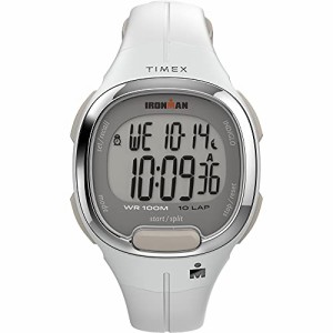 腕時計 タイメックス レディース TIMEX Women's IRONMAN Transit 33mm Resin Strap Watch ? White/Ch