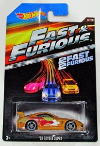 ホットウィール Hot Wheels ’94 トヨタ スープラ Fast & Furious ワイルドスピード 2Fast 2Furious 02/08 TOYOTA 