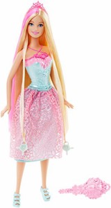 バービー バービー人形 ファンタジー Barbie Princess Doll with Styling Beads in Her Pink-Streake