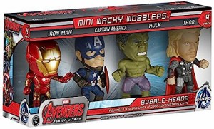 ファンコ FUNKO フィギュア Funko Wacky Wobbler: Avengers 2 Mini Wobbler Action Figure (Pack of 4)