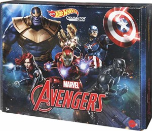 ホットウィール Hot Wheels キャラクターカー 5台セット マーベル MARVEL アベンジャーズ ビークル ミ