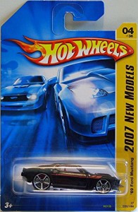 ホットウィール Hot Wheels '69 フォード マスタング 2007ニューモデル 04/36 004/180 Mustang  ビークル ミ