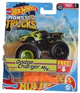 ホットウィール Hot Wheels モンスタートラック ダッジチャージャーR/T17/75 Dodge ChargerR/T TWISTED TREDZ01/