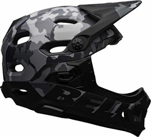 ヘルメット 自転車 サイクリング Bell Super DH MIPS Adult Mountain Bike Helmet - Matte/Gloss Black