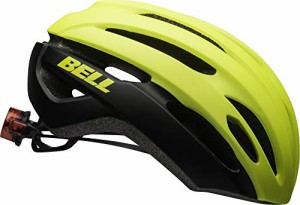 ヘルメット 自転車 サイクリング BELL Avenue LED Adult Road Bike Helmet - Matte/Gloss Hi-Viz/Black