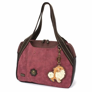 chala バッグ パッチ Chala Bowling Bag - Toucan - Burgundy