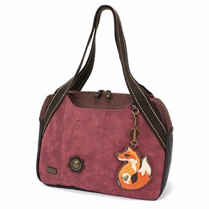 chala バッグ パッチ Chala Bowling Bag - Fox A - Burgundy