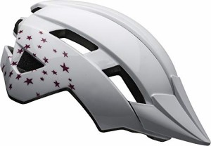 ヘルメット 自転車 サイクリング Bell Sidetrack II MIPS Youth Youth Bike Helmet - Stars Gloss Whit