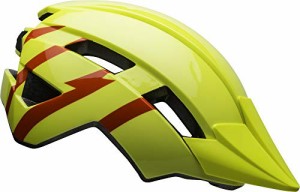 ヘルメット 自転車 サイクリング BELL Sidetrack II MIPS Youth Bike Helmet - Strike Gloss Hi-Viz/Re