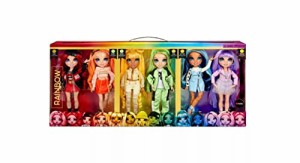 レインボーハイ Rainbow High おもちゃ Rainbow High Collect Rainbow Fashion Doll MEGA 6 Pack Bundle I